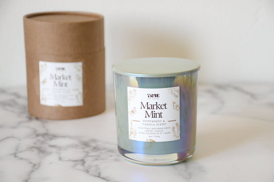 Market Mint Refillable Candle