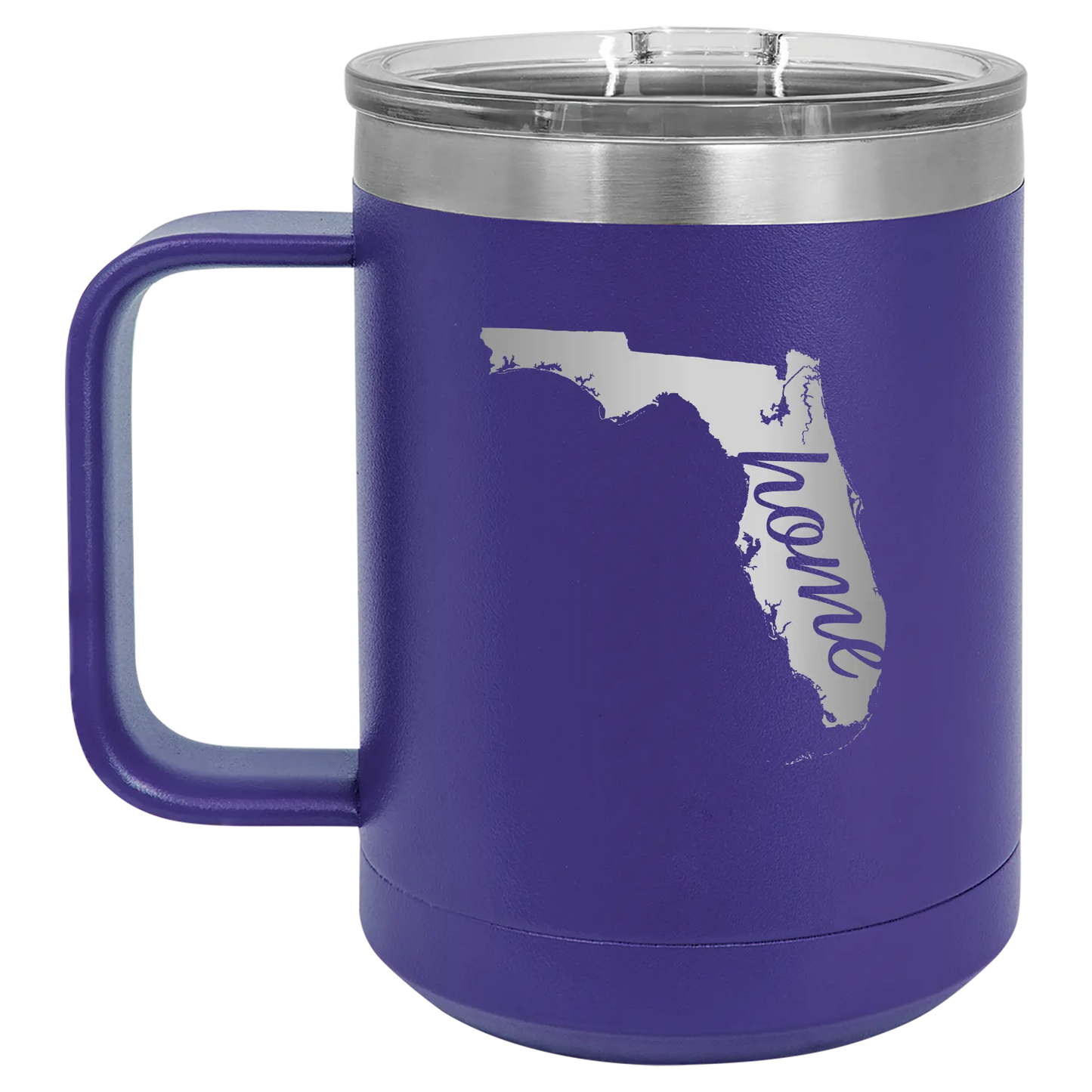 Florida Home 15 oz Mug | Purple