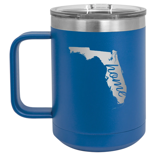 Florida Home 15 oz Mug | Royal Blue