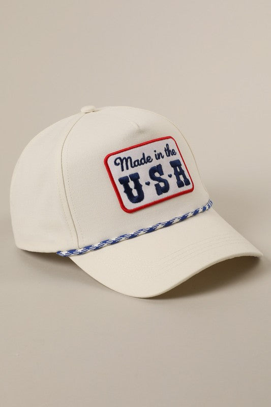 Made in The USA embroidered Hat