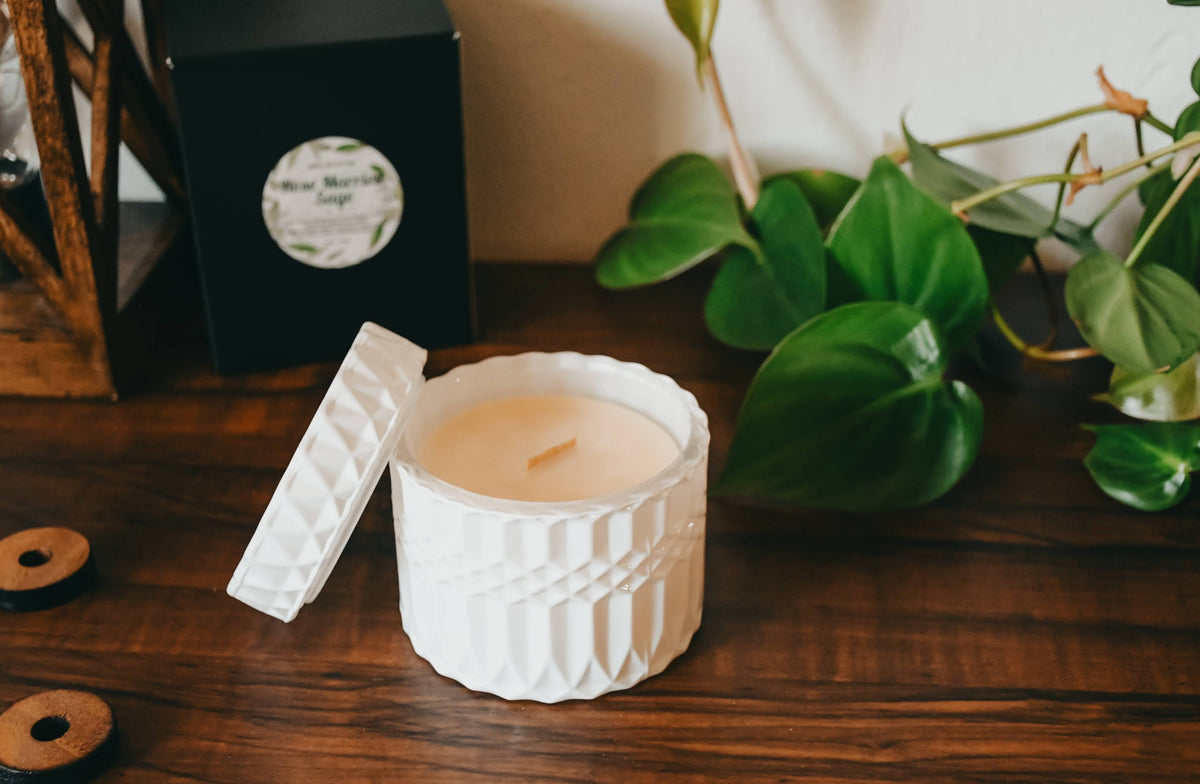 Rose Married Sage Refillable Candle