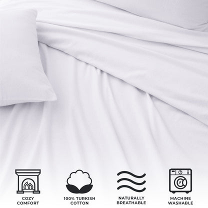Turkish Cotton Flannel Sheet - Raye Collection