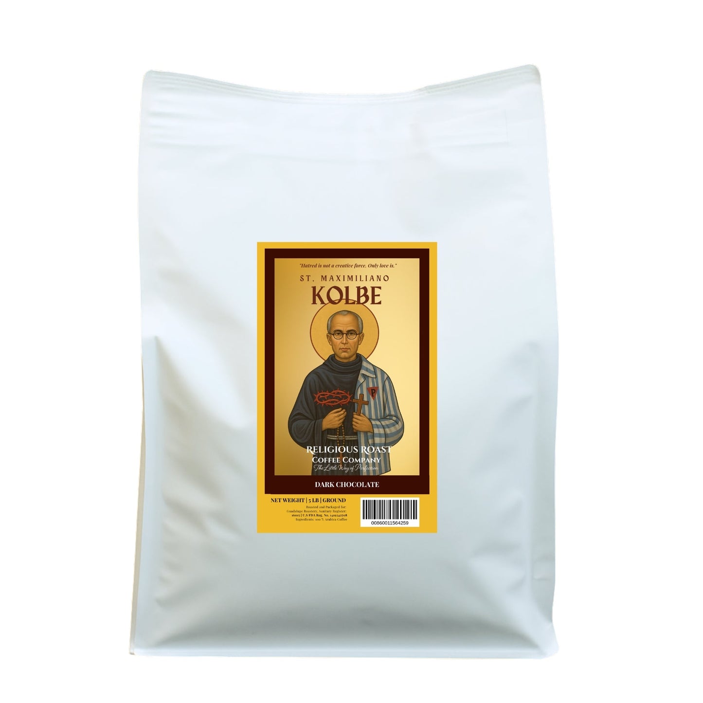 St. Maximiliano Kolbe – Dark Chocolate Coffee