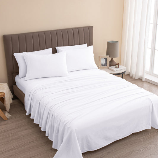 Turkish Cotton Flannel Sheet - Raye Collection