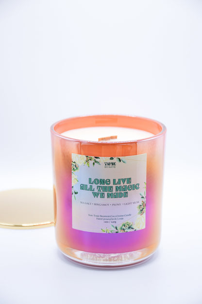 Long Live All the Magic We Made Refillable Candle
