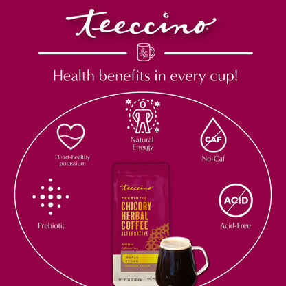 Maple Pecan Chicory Herbal Coffee