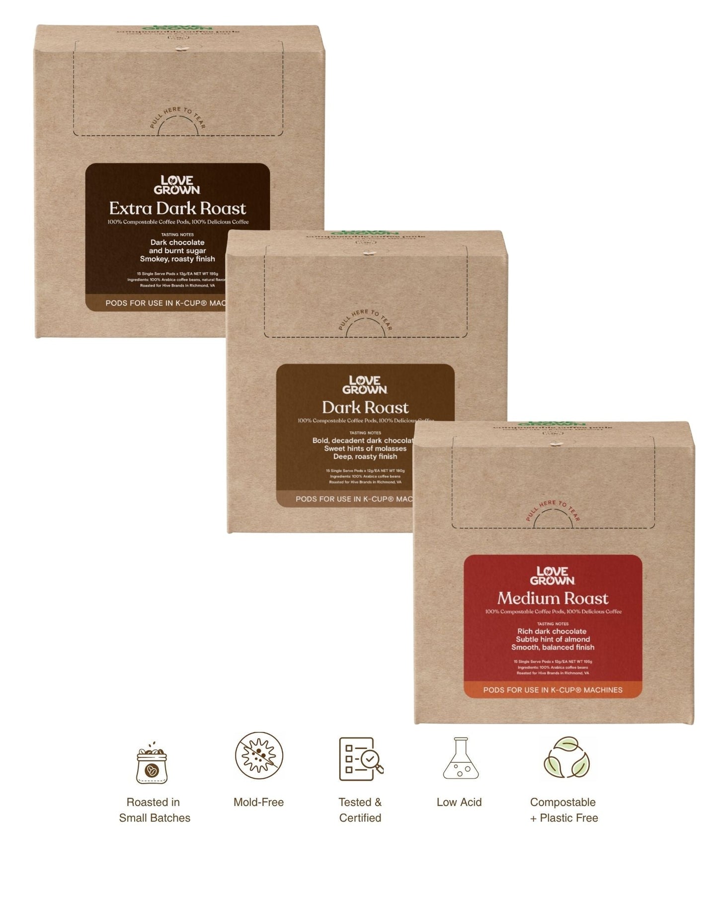 Compostable Coffee Pod Variety Packs