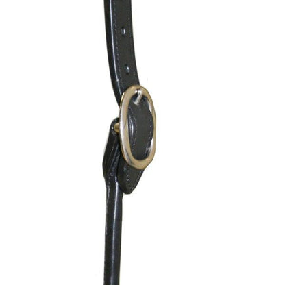 Derby Originals Rolled Leather Cattle Show Halter – Adjustable Fit with 48" Lead and 14" Chain, Small/Medium/Large – 1-Year Warranty