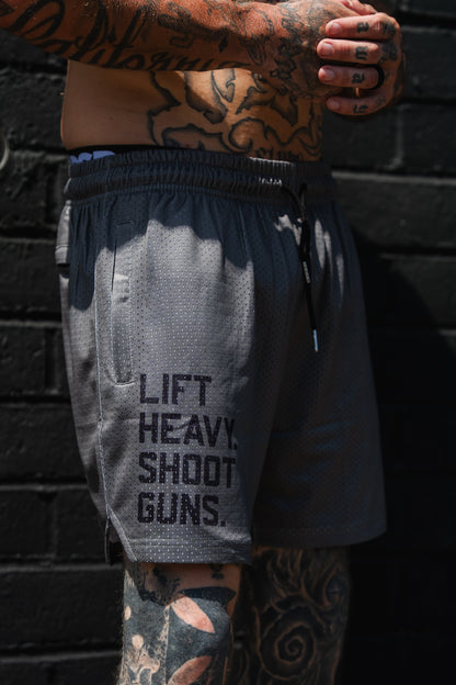 Men's Mesh Lifestyle Shorts | 5.5"- LHSG OD Green
