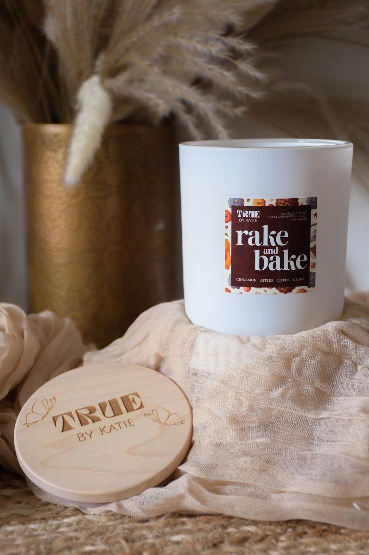 Rake & Bake Refillable Candle