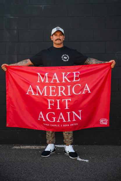 Make America Fit Again - Flag