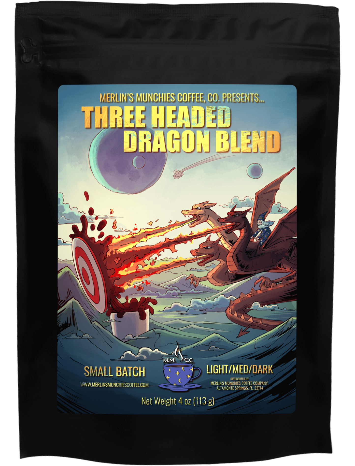 Three Headed Dragon Blend 12oz