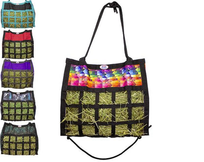 Scratchless Slow Feeder Hay Bag – 3.5" x 3" Square Openings – Moderate Slow Feed | Super Tough Bottom – 6-Month Warranty