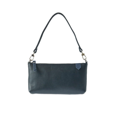 Elia Convertible Leather Bag – Clutch, Shoulder & Crossbody