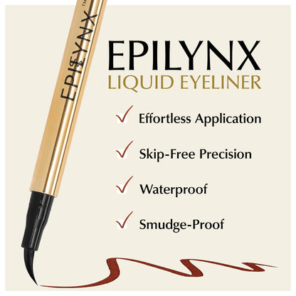 Waterproof Liquid Eyeliner Pen – Vegan, Gluten-Free, Smudge-Proof Precision in Matte & Shimmer Shades