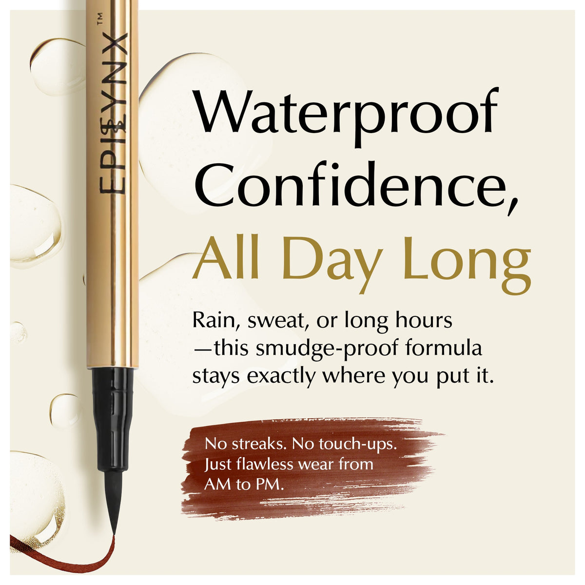 Waterproof Liquid Eyeliner Pen – Vegan, Gluten-Free, Smudge-Proof Precision in Matte & Shimmer Shades