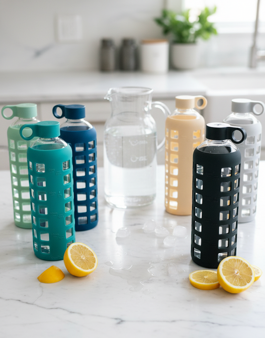 *purifyou Glass Water Bottles*
