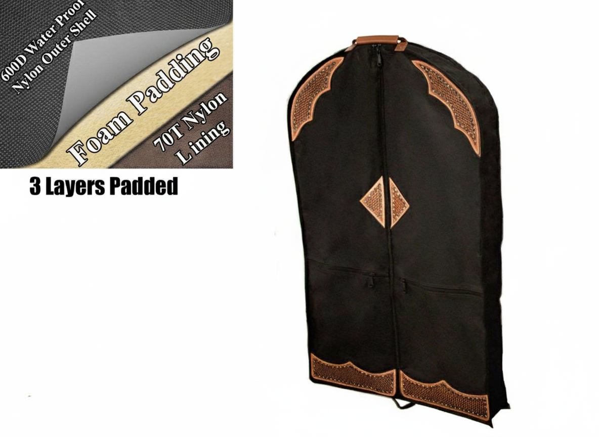 Tahoe Durango Premium Western Halter, Bridle/Headstall Carry and Storage Bag with 1 Year Warranty
