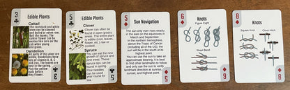 Life in a Pack Survival Playing Cards