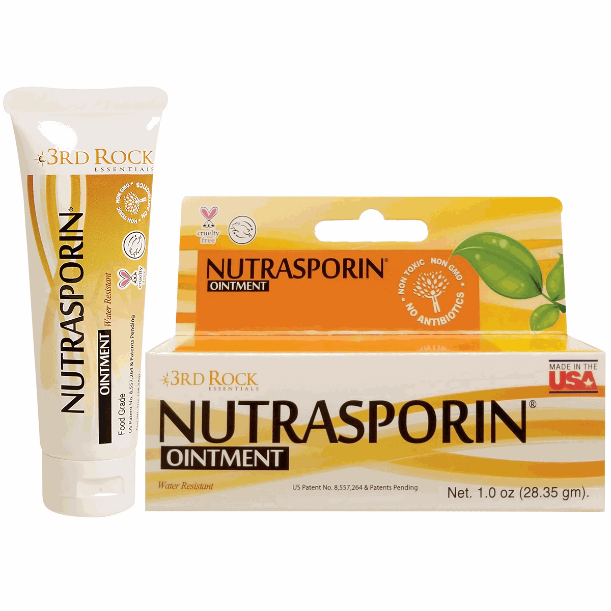 Nutrasporin® - All Natural First Aid Ointment 100ppm Silver Gel (Water Resistant)