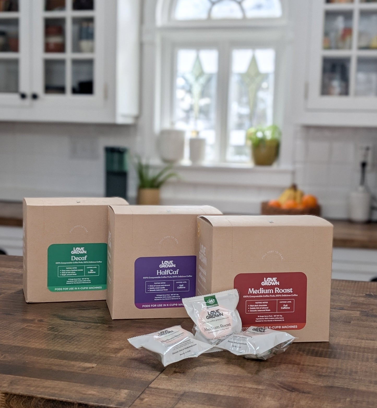 Compostable Coffee Pods for Keurig® Machines