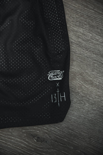 Men's Mesh Lifestyle Shorts | 5.5"- Lift Heavy Pray Hard Black
