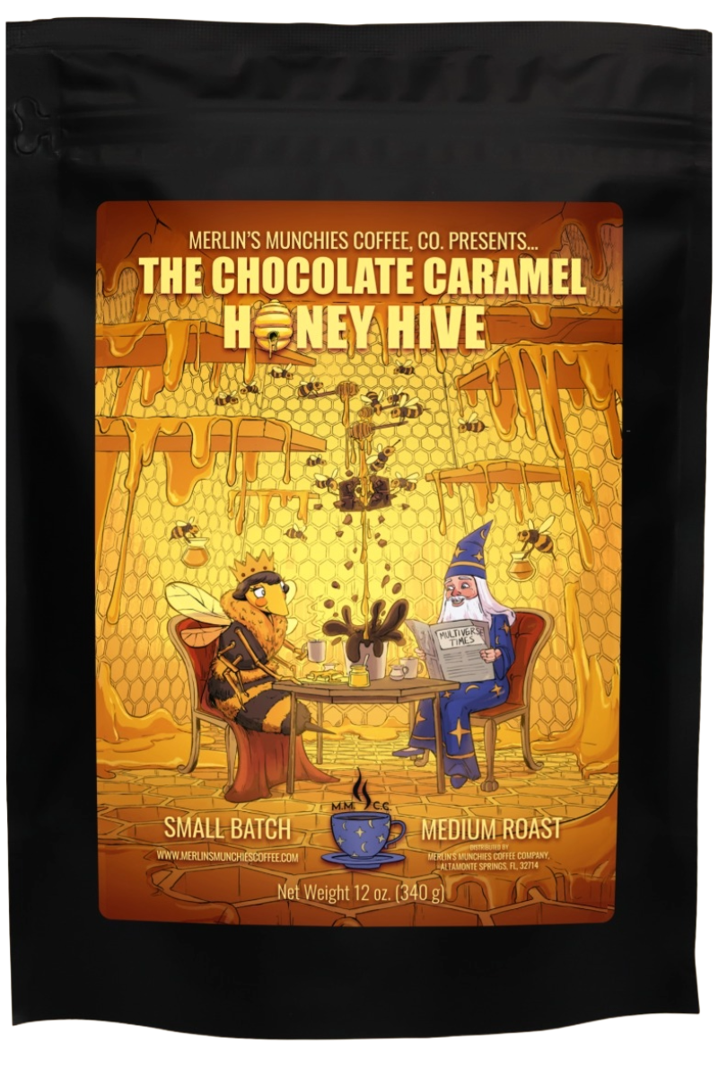 DECAF Chocolate Caramel Honey Hive 12oz