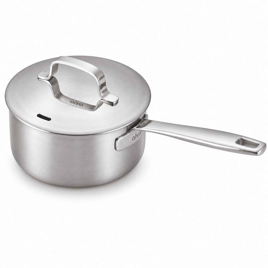 5-Ply Stainless Steel Saucepan with Lid