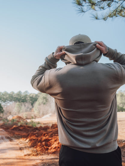 MEN'S | BASE LAYER HOODIE : OLIVE