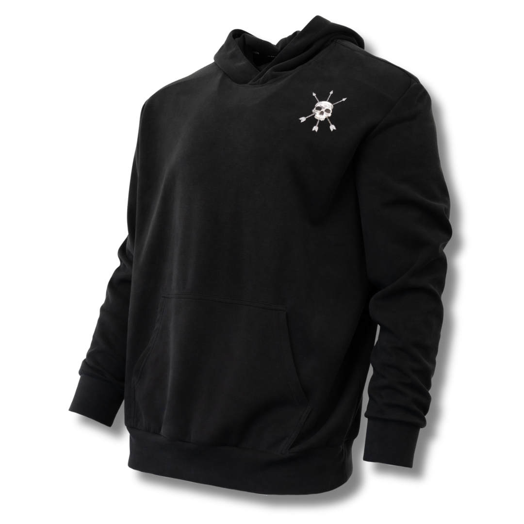 MEN'S | BASE LAYER HOODIE : BLACK