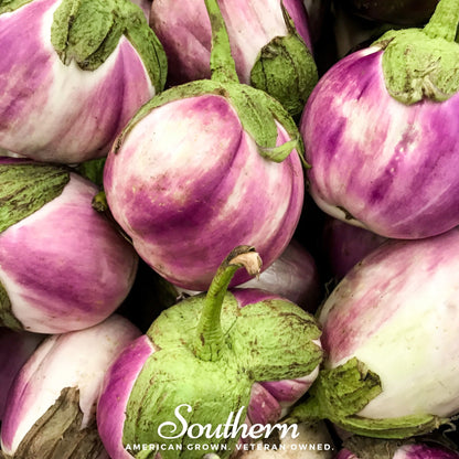 Rosa Bianca Eggplant – 50 Seeds
