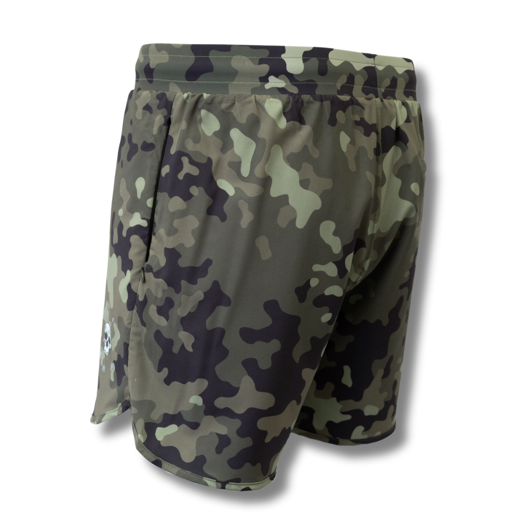 MEN'S | HYBRID SHORT : EVERGREEN CAMO