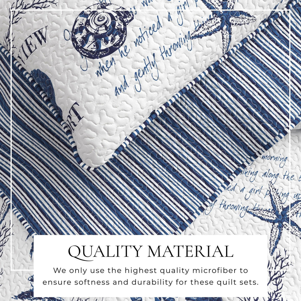 Coastal Quilt - Catalina Collection