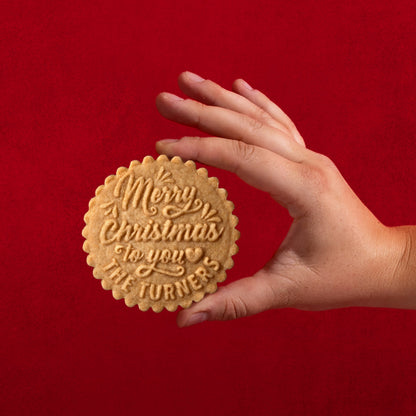 Christmas Cookie Stamp - Merry Christmas