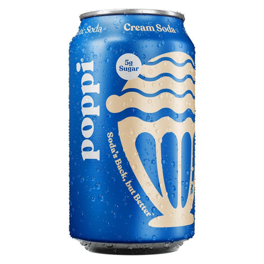 Poppi - 'Cream Soda' Prebiotic Soda (12OZ)