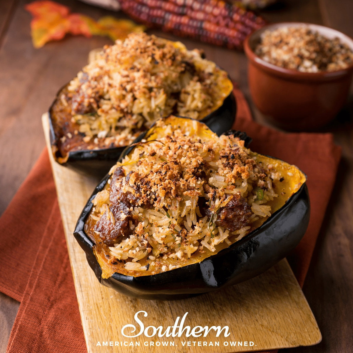 Table King Acorn Winter Squash – 20 Seeds